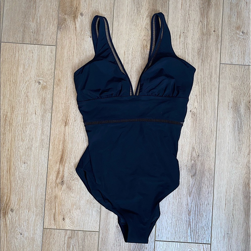 Fig leaves Long Length one piece bathing suit